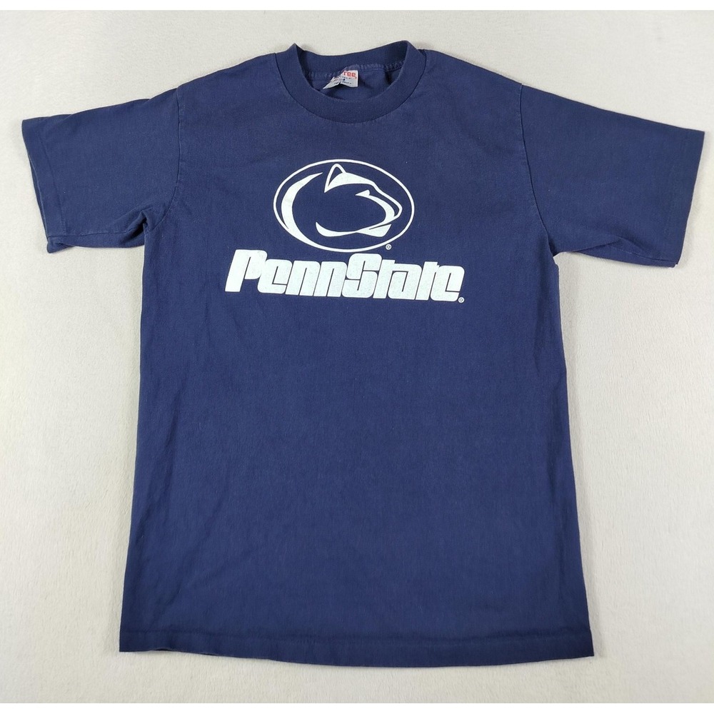 Vintage Penn State Nittany Lions Shirt Mens Large Blue NCAA Football Tee‎ Jays